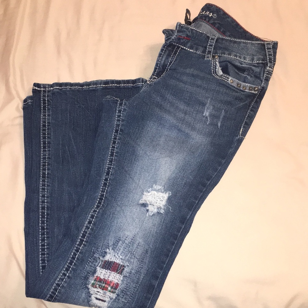 💥Ripped Bootcut Jeans 💥
